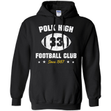 Sweatshirts Black / Small Polk High Football Pullover Hoodie