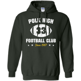 Sweatshirts Forest Green / Small Polk High Football Pullover Hoodie