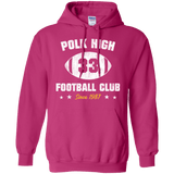 Sweatshirts Heliconia / Small Polk High Football Pullover Hoodie