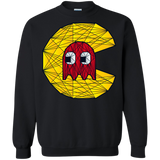 Sweatshirts Black / S Poly Pac Man Crewneck Sweatshirt