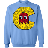 Sweatshirts Carolina Blue / S Poly Pac Man Crewneck Sweatshirt