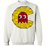 Sweatshirts White / S Poly Pac Man Crewneck Sweatshirt