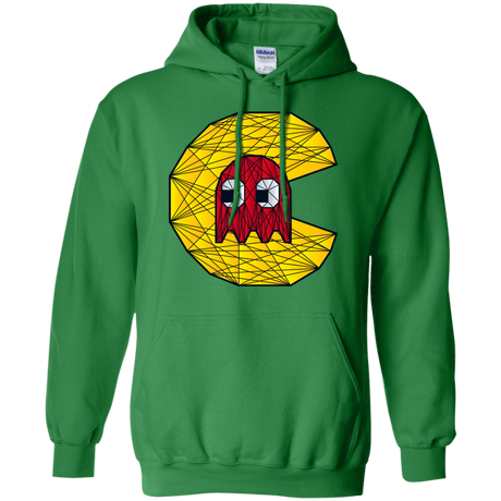 Sweatshirts Irish Green / S Poly Pac Man Pullover Hoodie