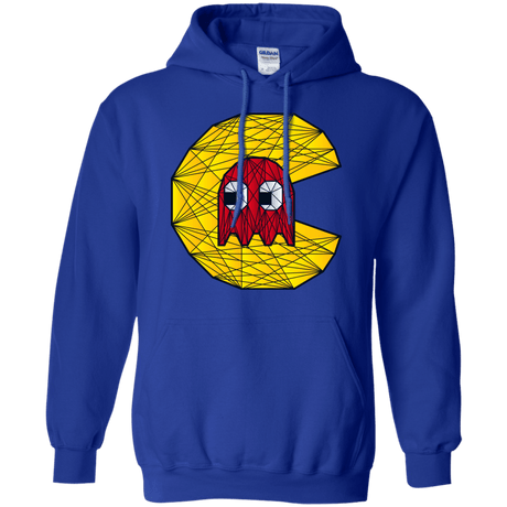 Sweatshirts Royal / S Poly Pac Man Pullover Hoodie