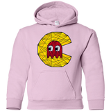 Sweatshirts Light Pink / YS Poly Pac Man Youth Hoodie