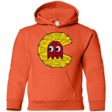 Sweatshirts Orange / YS Poly Pac Man Youth Hoodie