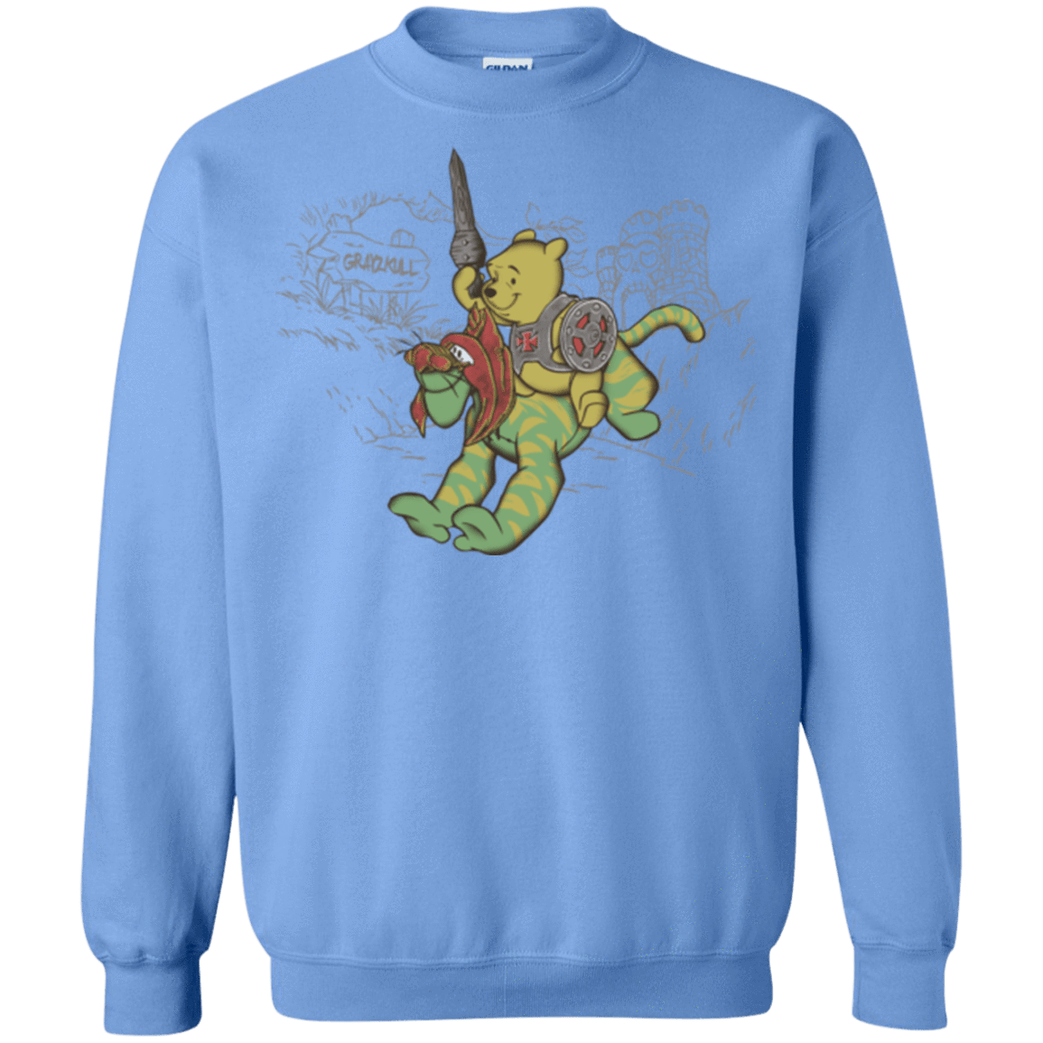 Sweatshirts Carolina Blue / Small Poohwah of Grayzkull Crewneck Sweatshirt