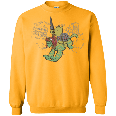Sweatshirts Gold / Small Poohwah of Grayzkull Crewneck Sweatshirt