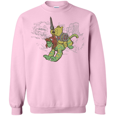 Sweatshirts Light Pink / Small Poohwah of Grayzkull Crewneck Sweatshirt