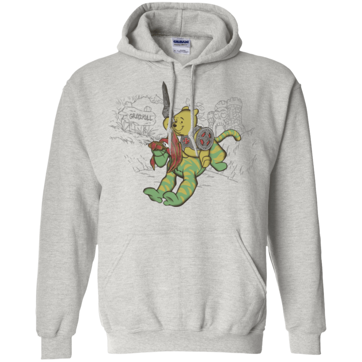 Sweatshirts Ash / Small Poohwah of Grayzkull Pullover Hoodie