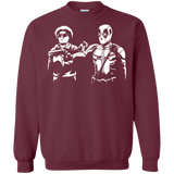 Sweatshirts Maroon / S Pool Fiction Crewneck Sweatshirt