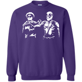 Sweatshirts Purple / S Pool Fiction Crewneck Sweatshirt