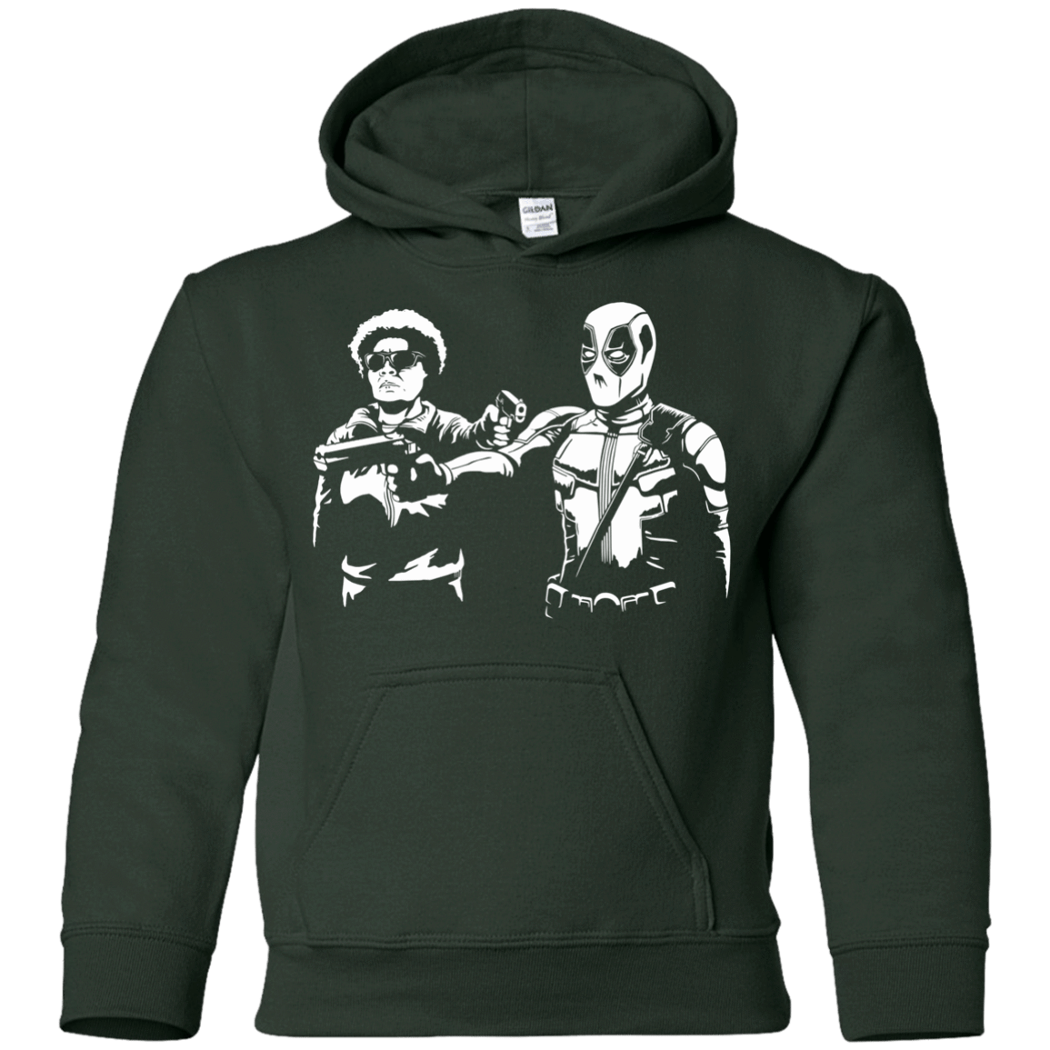 Sweatshirts Forest Green / YS Pool Fiction Youth Hoodie