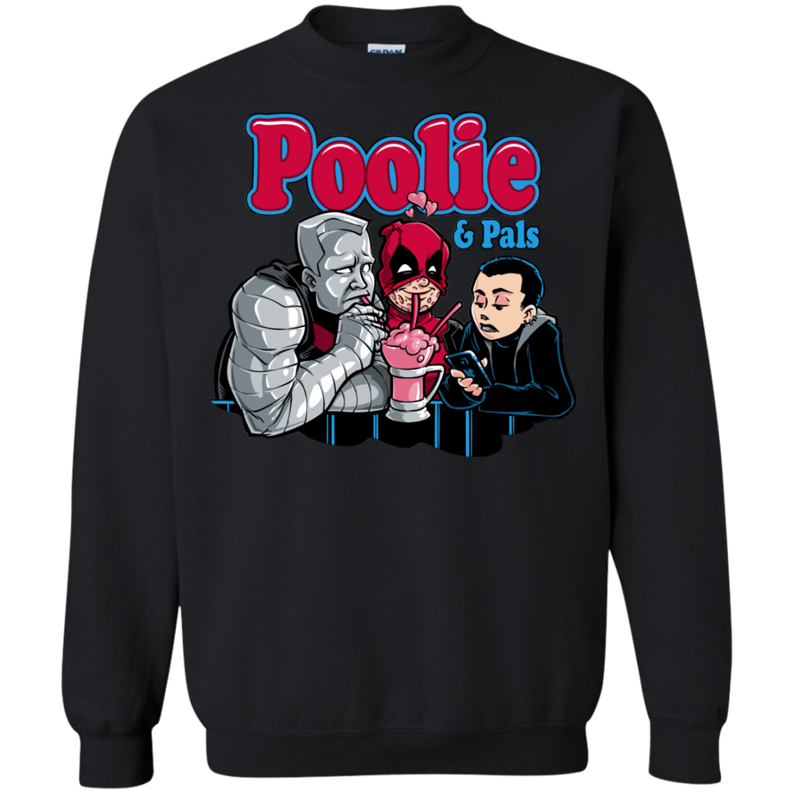Sweatshirts Black / S Poolie Crewneck Sweatshirt