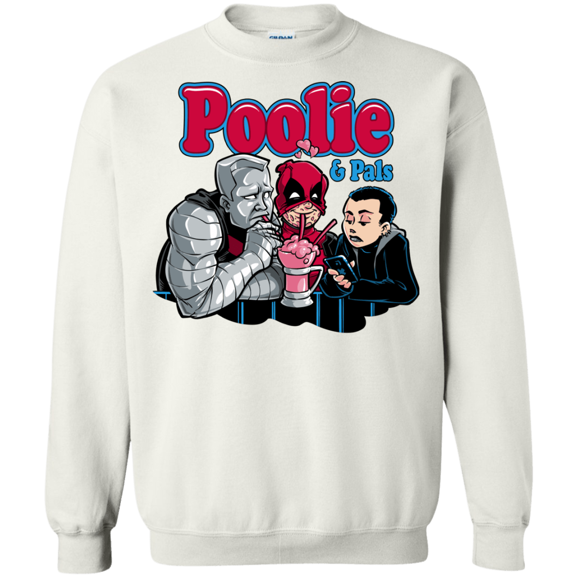 Sweatshirts White / S Poolie Crewneck Sweatshirt