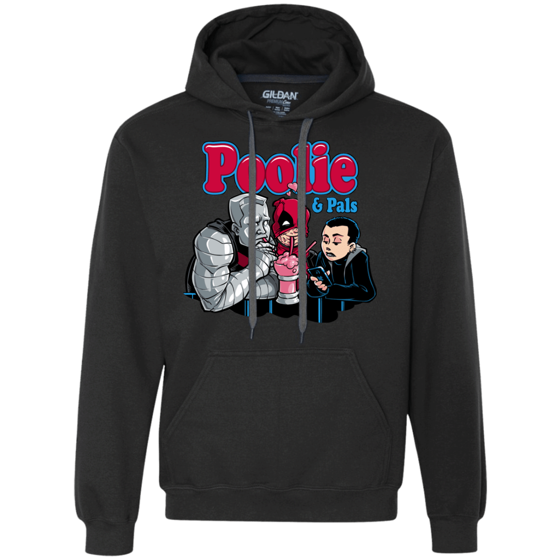 Sweatshirts Black / S Poolie Premium Fleece Hoodie