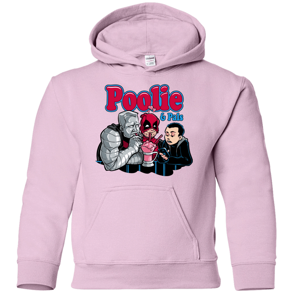 Sweatshirts Light Pink / YS Poolie Youth Hoodie