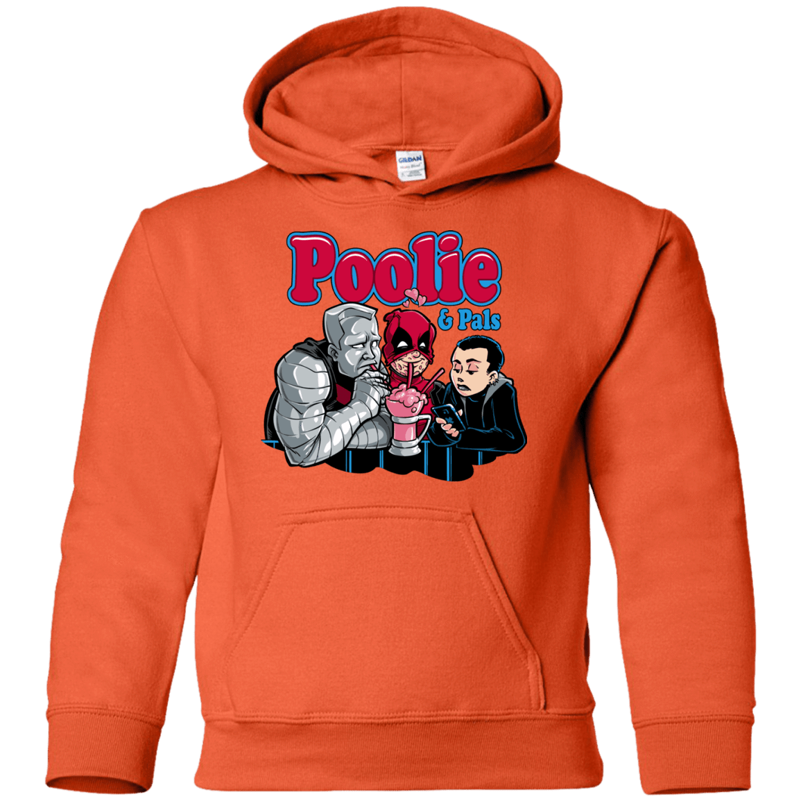 Sweatshirts Orange / YS Poolie Youth Hoodie