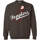 Sweatshirts Dark Chocolate / Small Popplers Crewneck Sweatshirt