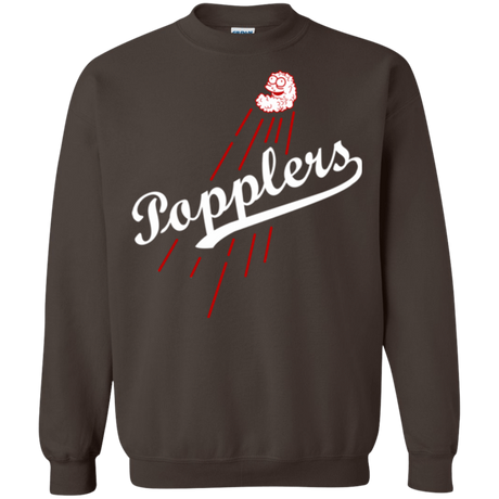 Sweatshirts Dark Chocolate / Small Popplers Crewneck Sweatshirt