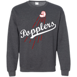 Sweatshirts Dark Heather / Small Popplers Crewneck Sweatshirt
