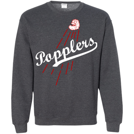 Sweatshirts Dark Heather / Small Popplers Crewneck Sweatshirt