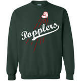 Sweatshirts Forest Green / Small Popplers Crewneck Sweatshirt