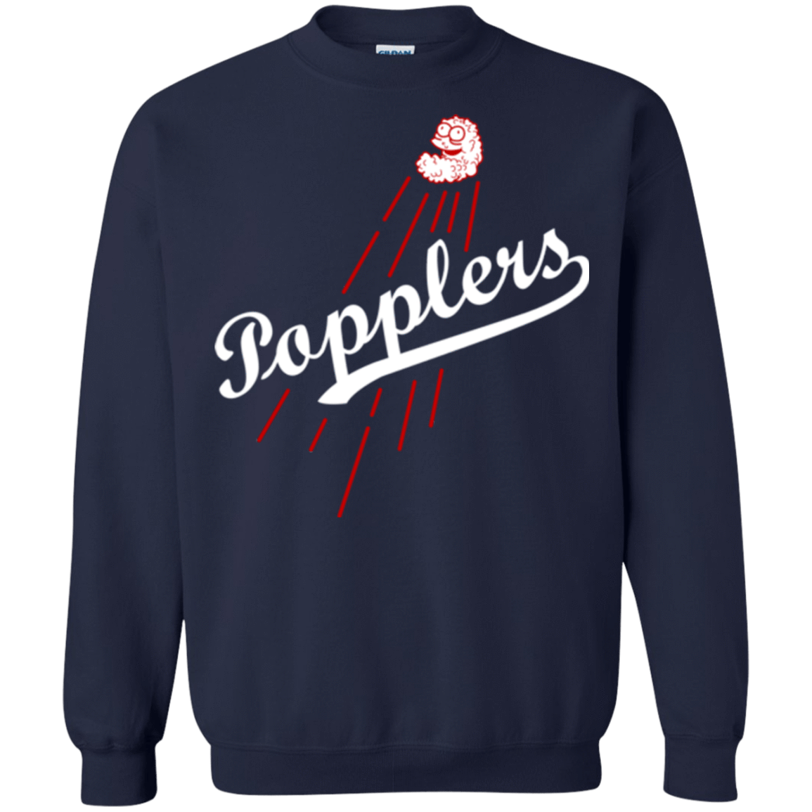 Sweatshirts Navy / Small Popplers Crewneck Sweatshirt