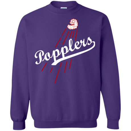 Sweatshirts Purple / Small Popplers Crewneck Sweatshirt