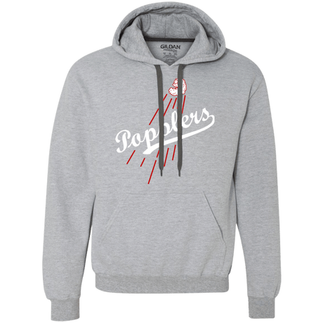 Sweatshirts Sport Grey / Small Popplers Premium Fleece Hoodie
