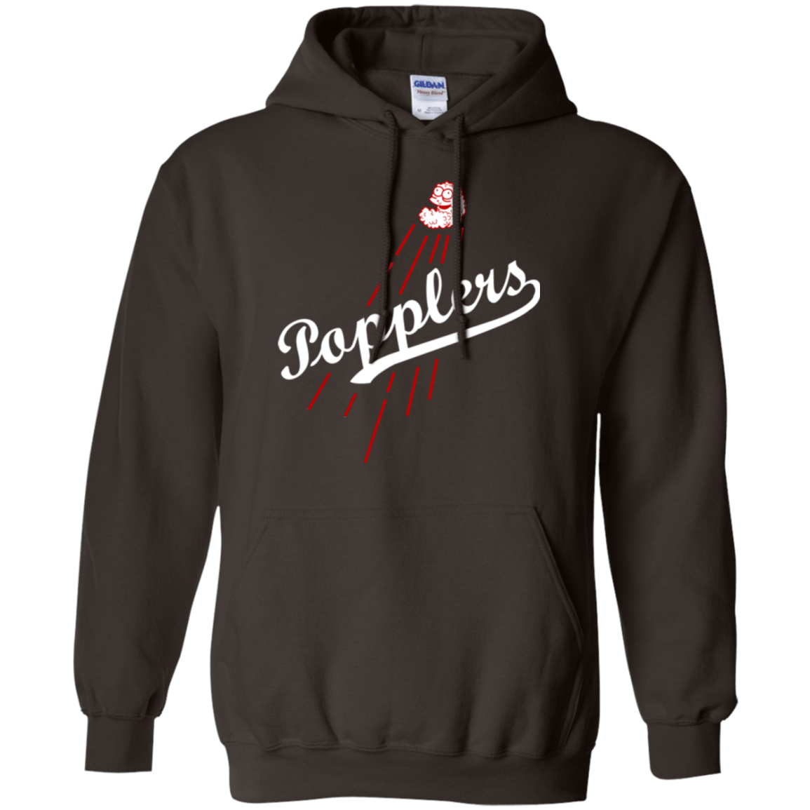 Sweatshirts Dark Chocolate / Small Popplers Pullover Hoodie