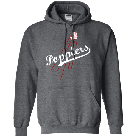 Sweatshirts Dark Heather / Small Popplers Pullover Hoodie