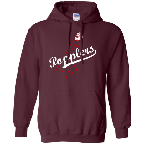 Sweatshirts Maroon / Small Popplers Pullover Hoodie