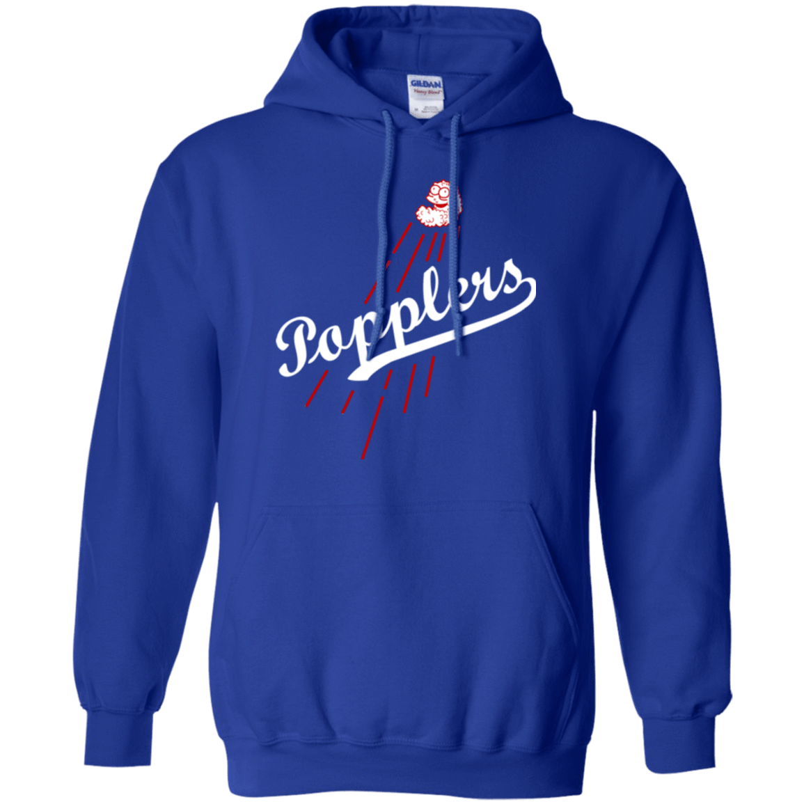Sweatshirts Royal / Small Popplers Pullover Hoodie