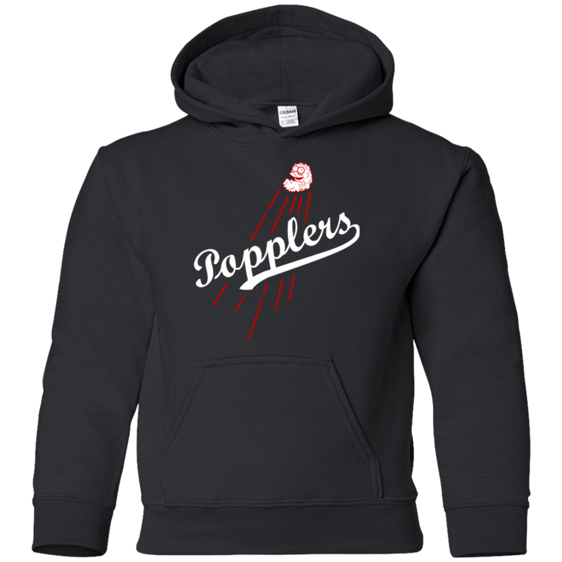 Sweatshirts Black / YS Popplers Youth Hoodie