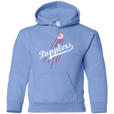 Sweatshirts Carolina Blue / YS Popplers Youth Hoodie