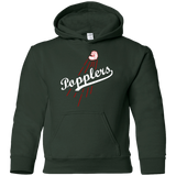 Sweatshirts Forest Green / YS Popplers Youth Hoodie