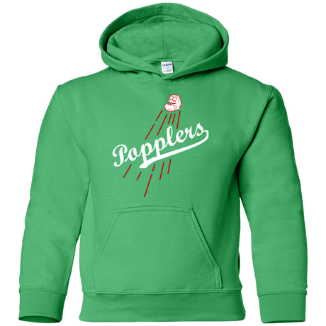 Sweatshirts Irish Green / YS Popplers Youth Hoodie