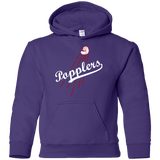 Sweatshirts Purple / YS Popplers Youth Hoodie