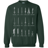 Sweatshirts Forest Green / Small POPULAR SWORDS Crewneck Sweatshirt