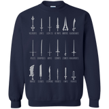 Sweatshirts Navy / Small POPULAR SWORDS Crewneck Sweatshirt