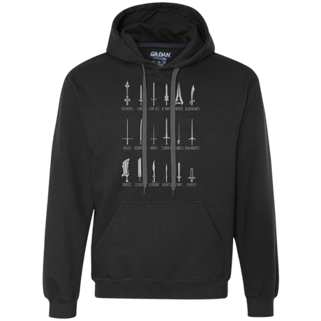Sweatshirts Black / Small POPULAR SWORDS Premium Fleece Hoodie