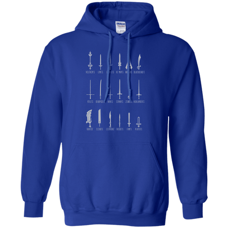 Sweatshirts Royal / Small POPULAR SWORDS Pullover Hoodie