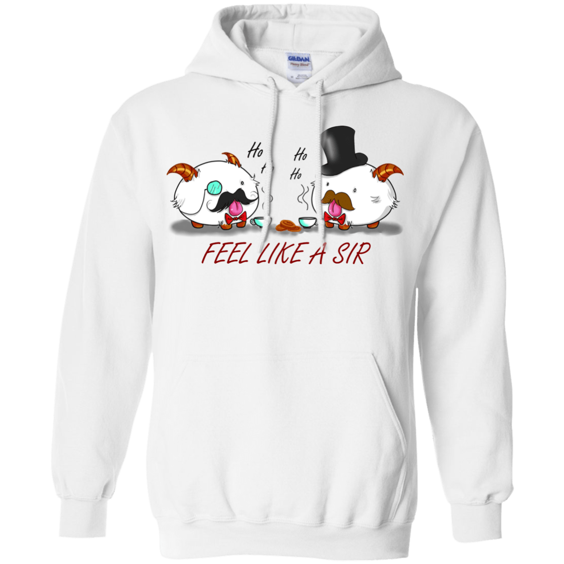 Sweatshirts White / Small Poros like a sir Pullover Hoodie