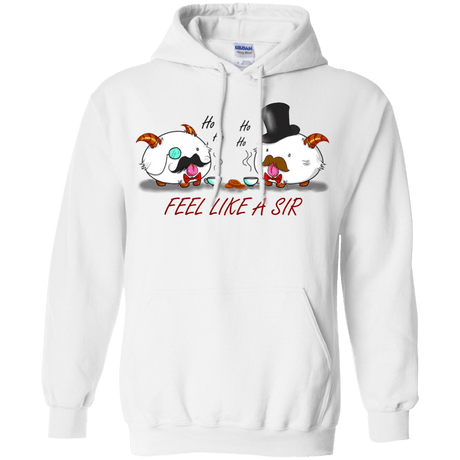 Sweatshirts White / Small Poros like a sir Pullover Hoodie