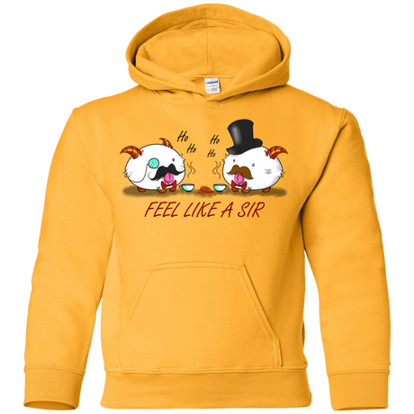 Sweatshirts Gold / YS Poros like a sir Youth Hoodie