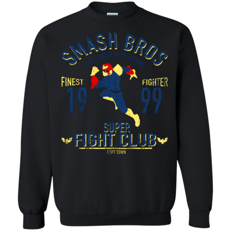 Sweatshirts Black / Small Port Town Fighter Crewneck Sweatshirt