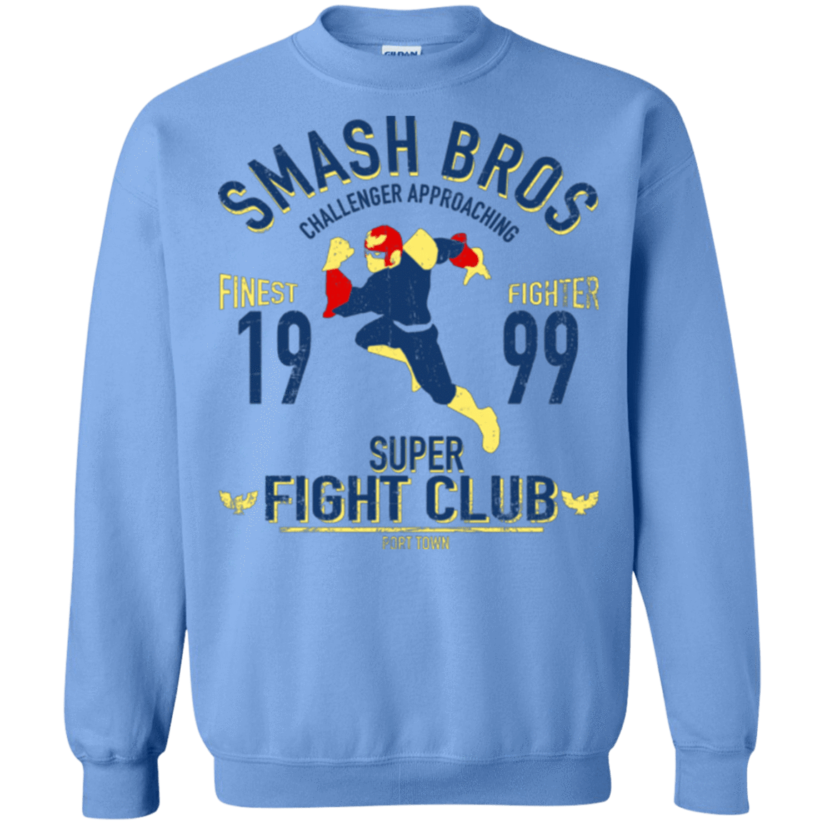 Sweatshirts Carolina Blue / Small Port Town Fighter Crewneck Sweatshirt