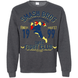 Sweatshirts Dark Heather / Small Port Town Fighter Crewneck Sweatshirt