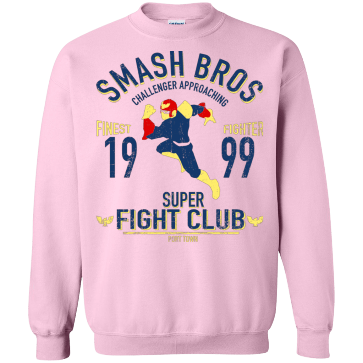Sweatshirts Light Pink / Small Port Town Fighter Crewneck Sweatshirt